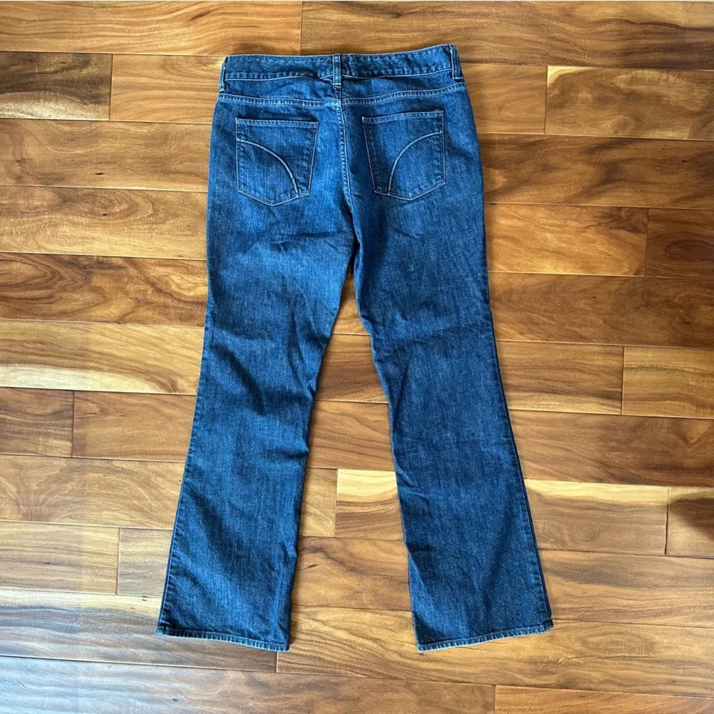 Eddie Bauer Classic Bootcut Denim Jeans size 12 - Picture 3 of 4
